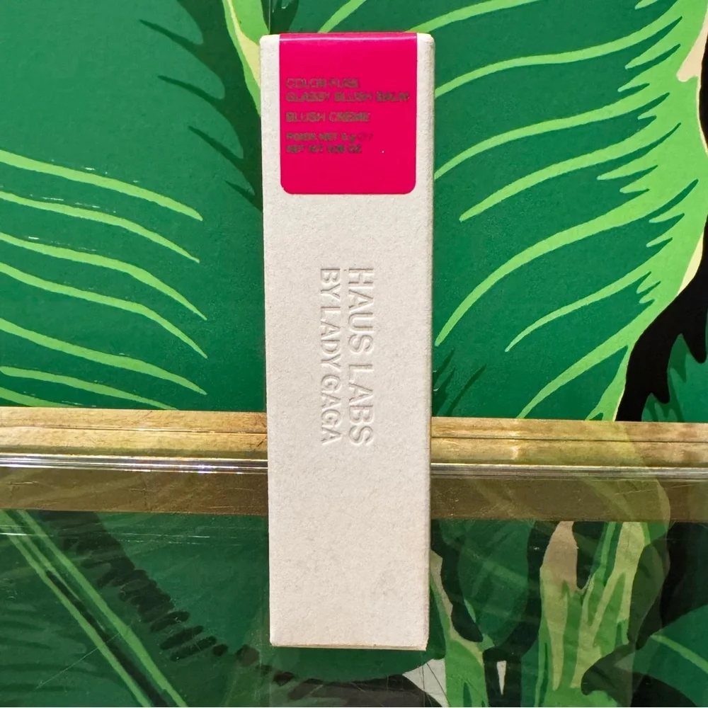 Haus Labs Color Fuse Lip + Cheek Balm Glassy Pitaya NWT 5g Full Size